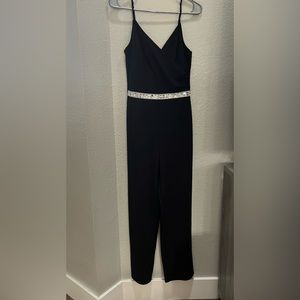 Women’s black jumpsuit